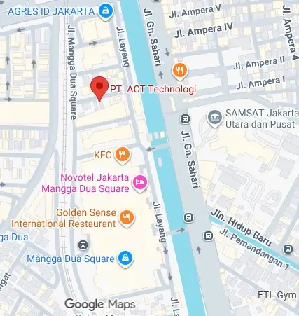 Lokasi Kantor PT ACT Technologi